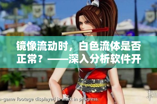 鏡像流動(dòng)時(shí)，白色流體是否正常？——深入分析軟件開發(fā)中的測(cè)試流程