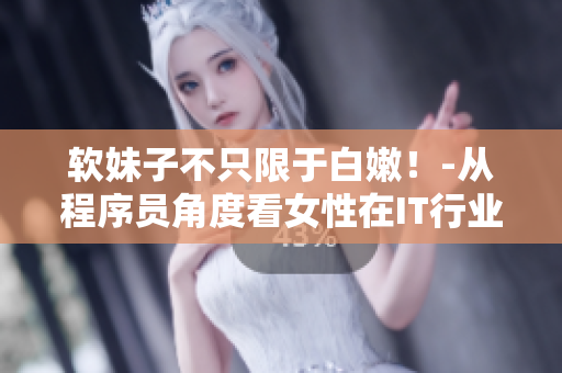 軟妹子不只限于白嫩！-從程序員角度看女性在IT行業(yè)中的地位