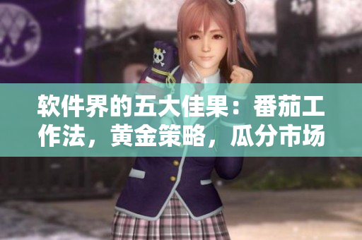 軟件界的五大佳果：番茄工作法，黃金策略，瓜分市場，草根創(chuàng)業(yè)，莓果制勝