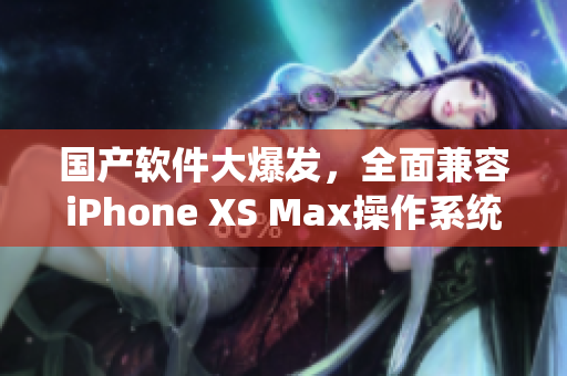 國產(chǎn)軟件大爆發(fā)，全面兼容iPhone XS Max操作系統(tǒng)！