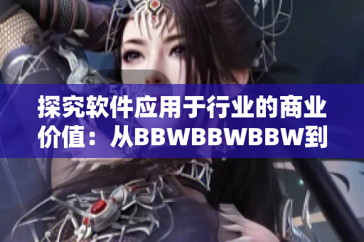 探究軟件應用于行業(yè)的商業(yè)價值：從BBWBBWBBW到實現(xiàn)數(shù)據(jù)洞察力