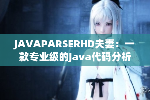 JAVAPARSERHD夫妻：一款專業(yè)級(jí)的Java代碼分析軟件