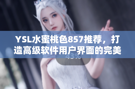 YSL水蜜桃色857推薦，打造高級(jí)軟件用戶界面的完美色彩搭配