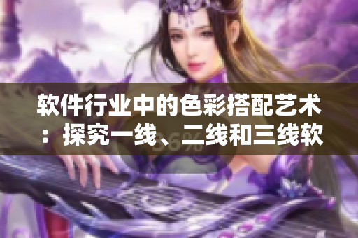 軟件行業(yè)中的色彩搭配藝術(shù)：探究一線、二線和三線軟件開發(fā)商的優(yōu)質(zhì)色卡