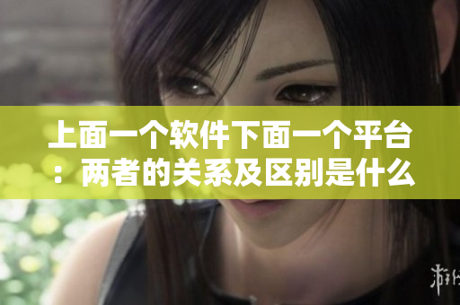 上面一個軟件下面一個平臺：兩者的關系及區(qū)別是什么？