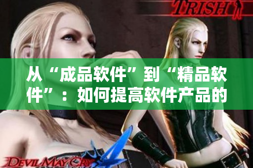 從“成品軟件”到“精品軟件”：如何提高軟件產(chǎn)品的質(zhì)量？