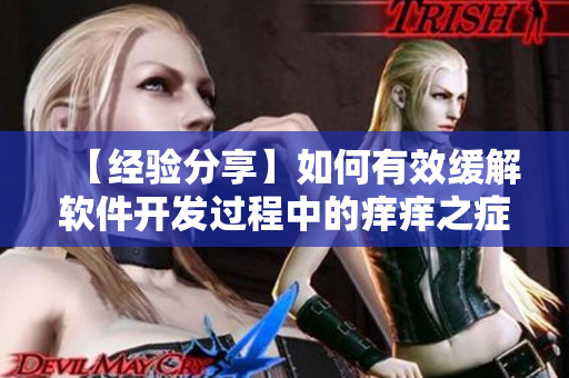 【經(jīng)驗(yàn)分享】如何有效緩解軟件開發(fā)過(guò)程中的癢癢之癥？