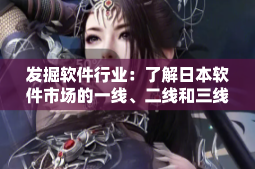 發(fā)掘軟件行業(yè)：了解日本軟件市場(chǎng)的一線、二線和三線。