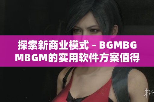 探索新商業(yè)模式 - BGMBGMBGM的實(shí)用軟件方案值得信賴