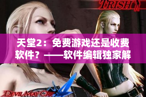 天堂2：免費游戲還是收費軟件？——軟件編輯獨家解析
