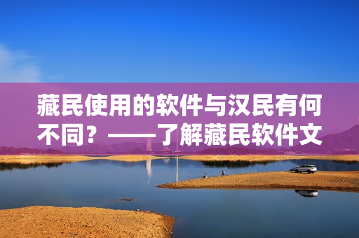 藏民使用的軟件與漢民有何不同？——了解藏民軟件文化及發(fā)展現(xiàn)狀