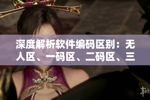 深度解析軟件編碼區(qū)別：無人區(qū)、一碼區(qū)、二碼區(qū)、三碼區(qū)