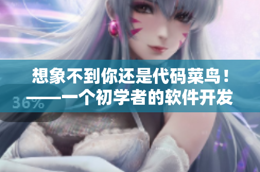 想象不到你還是代碼菜鳥！——一個初學者的軟件開發(fā)故事