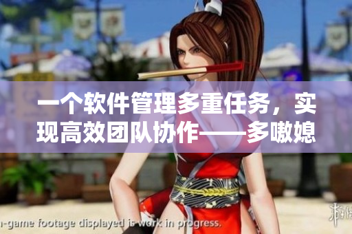 一個(gè)軟件管理多重任務(wù)，實(shí)現(xiàn)高效團(tuán)隊(duì)協(xié)作——多嗷媳婦軟件淺析
