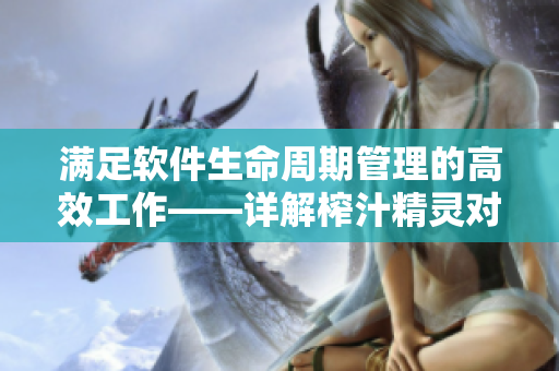 滿足軟件生命周期管理的高效工作——詳解榨汁精靈對應軟件繁衍要求