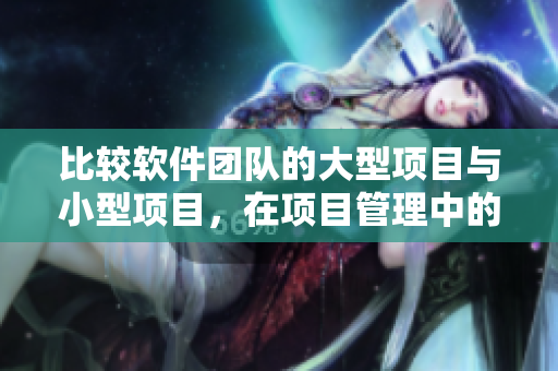 比較軟件團(tuán)隊(duì)的大型項(xiàng)目與小型項(xiàng)目，在項(xiàng)目管理中的差異與優(yōu)缺點(diǎn)分析