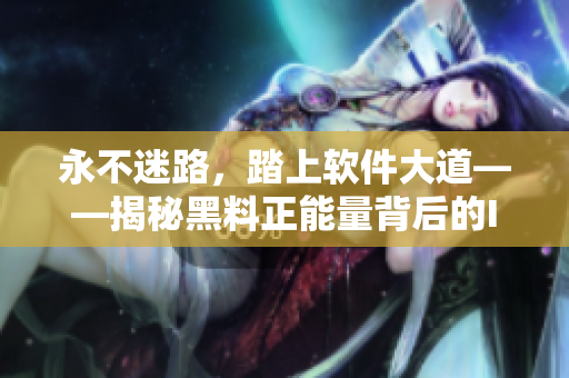 永不迷路，踏上軟件大道——揭秘黑料正能量背后的IT技術(shù)革新