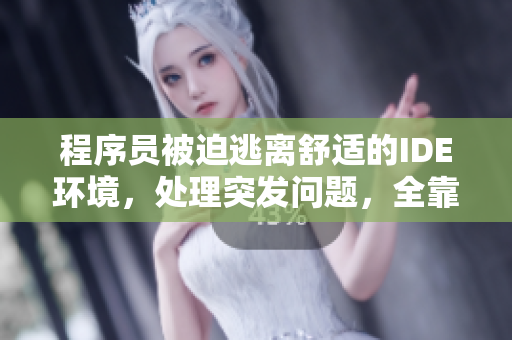 程序員被迫逃離舒適的IDE環(huán)境，處理突發(fā)問題，全靠尷尬編程技能！