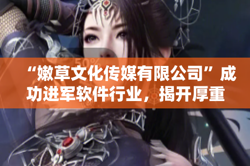 “嫩草文化傳媒有限公司”成功進(jìn)軍軟件行業(yè)，揭開厚重的“軟件篇章”！