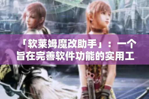「軟萊姆魔改助手」：一個(gè)旨在完善軟件功能的實(shí)用工具