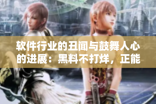 軟件行業(yè)的丑聞與鼓舞人心的進(jìn)展：黑料不打烊，正能量源源不斷