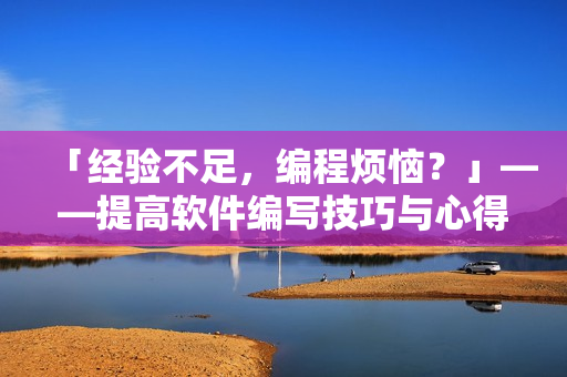 「經(jīng)驗不足，編程煩惱？」——提高軟件編寫技巧與心得分享