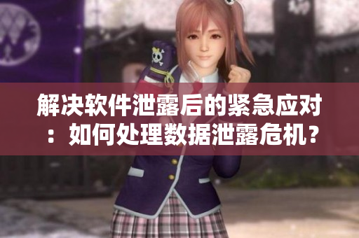 解決軟件泄露后的緊急應(yīng)對：如何處理數(shù)據(jù)泄露危機(jī)？