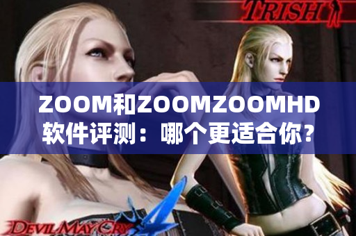 ZOOM和ZOOMZOOMHD軟件評(píng)測(cè)：哪個(gè)更適合你？