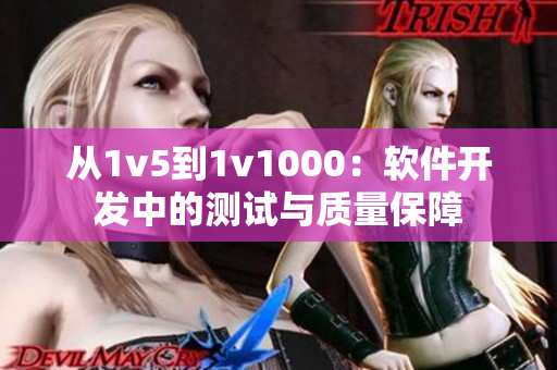 從1v5到1v1000：軟件開發(fā)中的測試與質(zhì)量保障