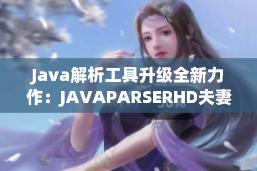 Java解析工具升級全新力作：JAVAPARSERHD夫妻雙雙來襲！