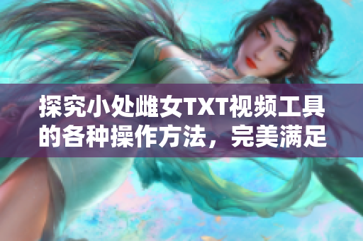 探究小處雌女TXT視頻工具的各種操作方法，完美滿足你的需求
