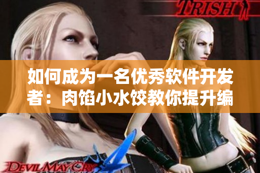如何成為一名優(yōu)秀軟件開發(fā)者：肉餡小水餃教你提升編程技能和職業(yè)素養(yǎng)