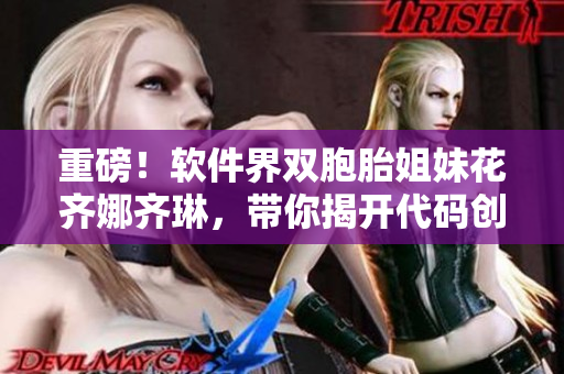 重磅！軟件界雙胞胎姐妹花齊娜齊琳，帶你揭開代碼創(chuàng)作新境界！