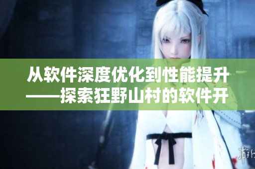 從軟件深度優(yōu)化到性能提升——探索狂野山村的軟件開發(fā)之路