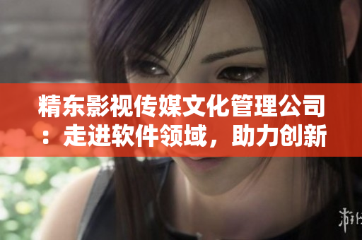 精東影視傳媒文化管理公司：走進軟件領域，助力創(chuàng)新文化產(chǎn)業(yè)發(fā)展