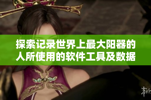 探索記錄世界上最大陽器的人所使用的軟件工具及數(shù)據(jù)分析方法