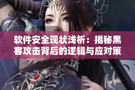 軟件安全現(xiàn)狀淺析：揭秘黑客攻擊背后的邏輯與應對策略