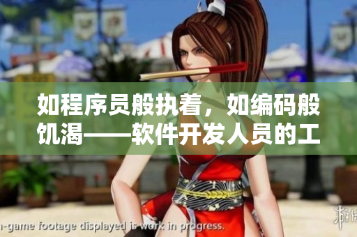 如程序員般執(zhí)著，如編碼般饑渴——軟件開發(fā)人員的工作狀態(tài)