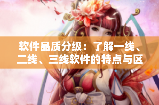 軟件品質(zhì)分級(jí)：了解一線、二線、三線軟件的特點(diǎn)與區(qū)別