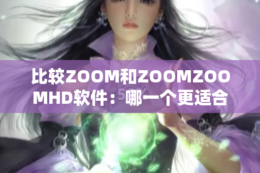 比較ZOOM和ZOOMZOOMHD軟件：哪一個(gè)更適合您？