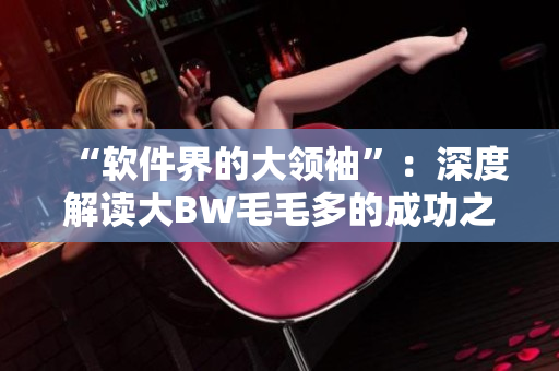 “軟件界的大領(lǐng)袖”：深度解讀大BW毛毛多的成功之路