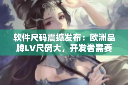 軟件尺碼震撼發(fā)布：歐洲品牌LV尺碼大，開發(fā)者需要注意調(diào)整代碼適配