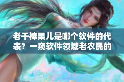 老干棒果兒是哪個軟件的代表？一窺軟件領域老農(nóng)民的傳奇故事