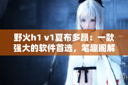野火h1 v1夏布多昂：一款強大的軟件首選，筆趣閣解讀