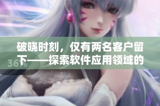 破曉時(shí)刻，僅有兩名客戶留下——探索軟件應(yīng)用領(lǐng)域的機(jī)遇