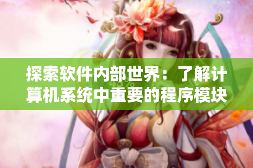 探索軟件內部世界：了解計算機系統(tǒng)中重要的程序模塊