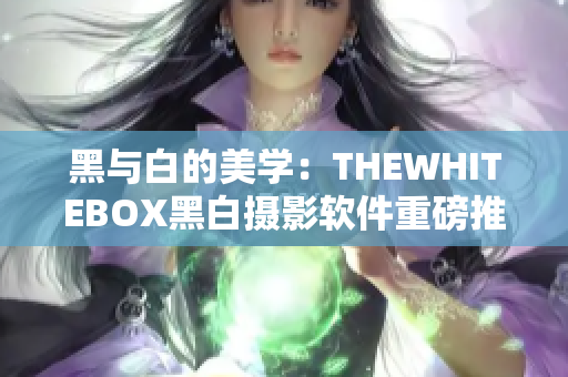 黑與白的美學：THEWHITEBOX黑白攝影軟件重磅推薦！