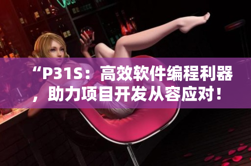“P31S：高效軟件編程利器，助力項目開發(fā)從容應(yīng)對！”