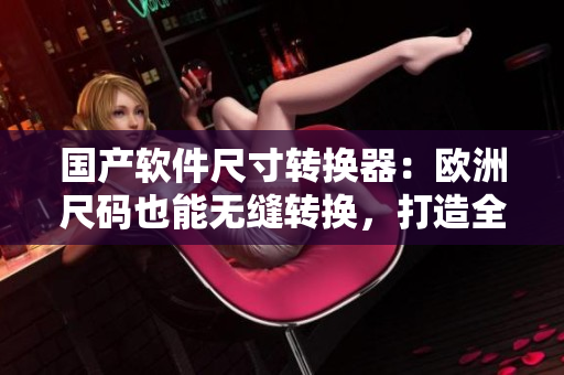 國產(chǎn)軟件尺寸轉(zhuǎn)換器：歐洲尺碼也能無縫轉(zhuǎn)換，打造全球通用軟件