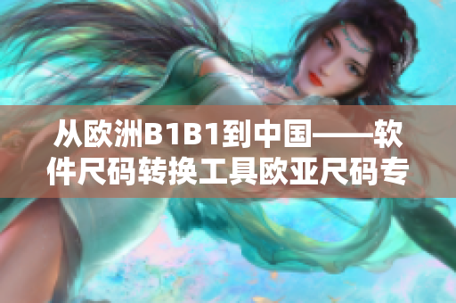 從歐洲B1B1到中國——軟件尺碼轉(zhuǎn)換工具歐亞尺碼專線